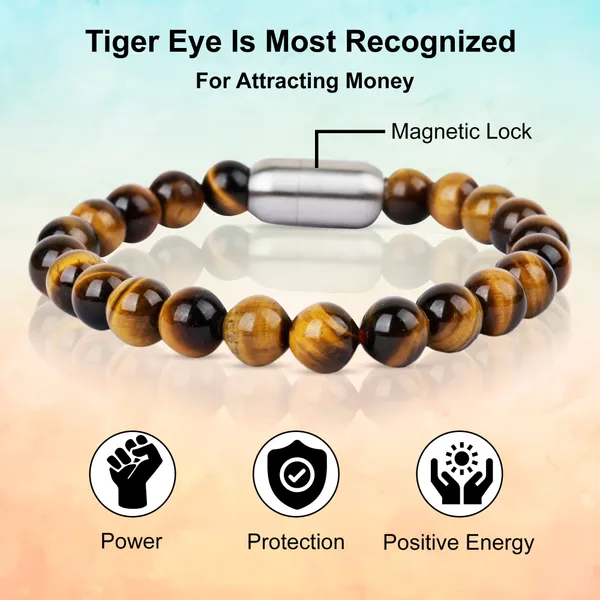 Tiger_Eye_Stone_Bracelet_With_Magnetic_Lock